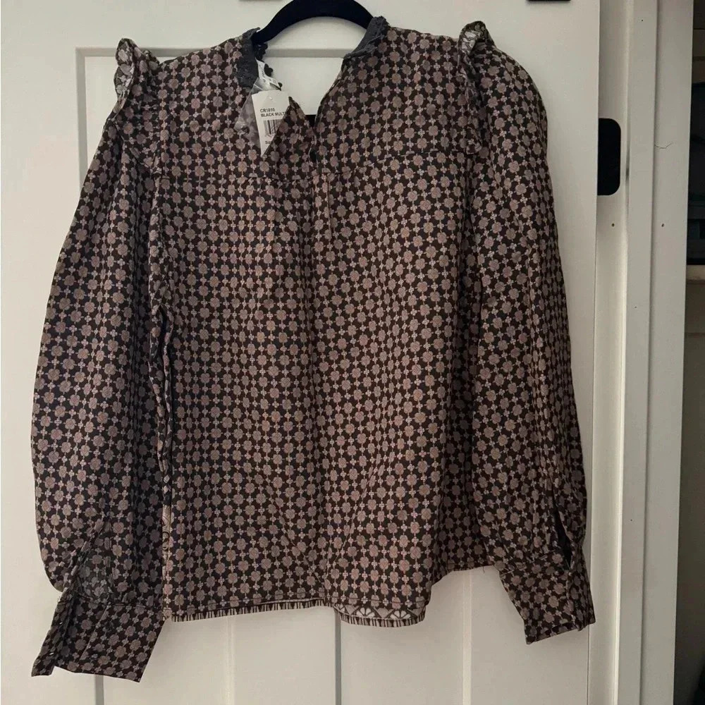 BLU PEPPER NWT BLOUSE Size M - Picture 5 of 5